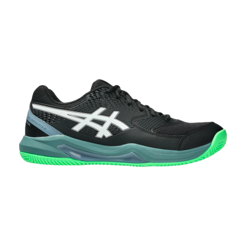 Men Asics Gel Dedicate 8 Padel black vital green