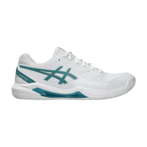 Men Asics Gel Dedicate 8 Padel White Misty Pine
