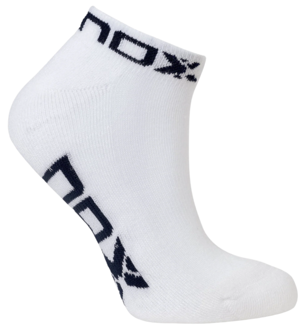 Pack calcetines técnicos NOX TOBILLEROS  blanco/azul marino